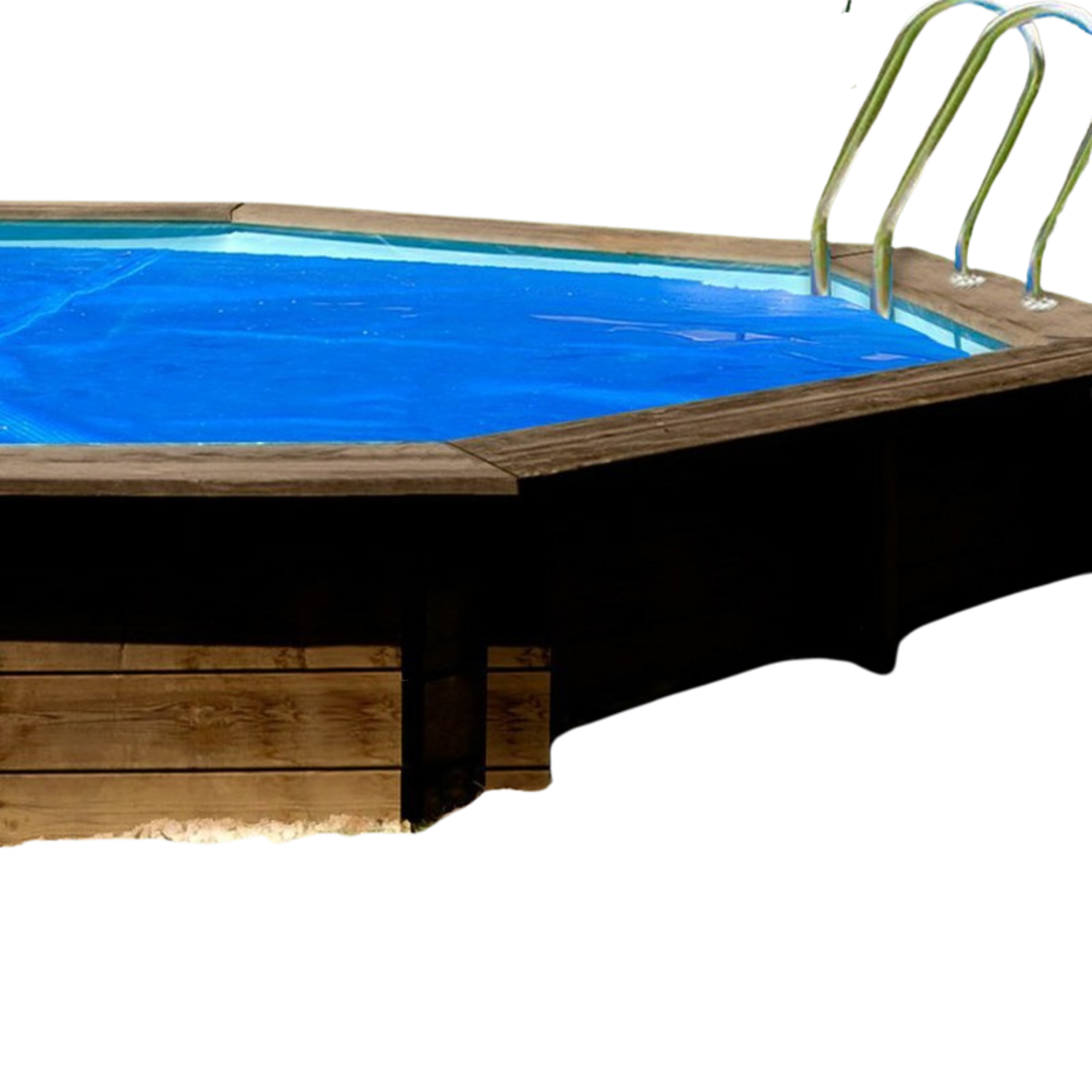 Abatec Cubierta de Piscinas de madera Summer Oasis