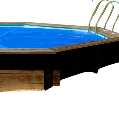 Abatec Cubierta de Piscinas de madera Summer Oasis