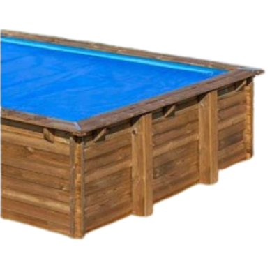 Abatec Cubierta de Piscinas de madera Summer Oasis