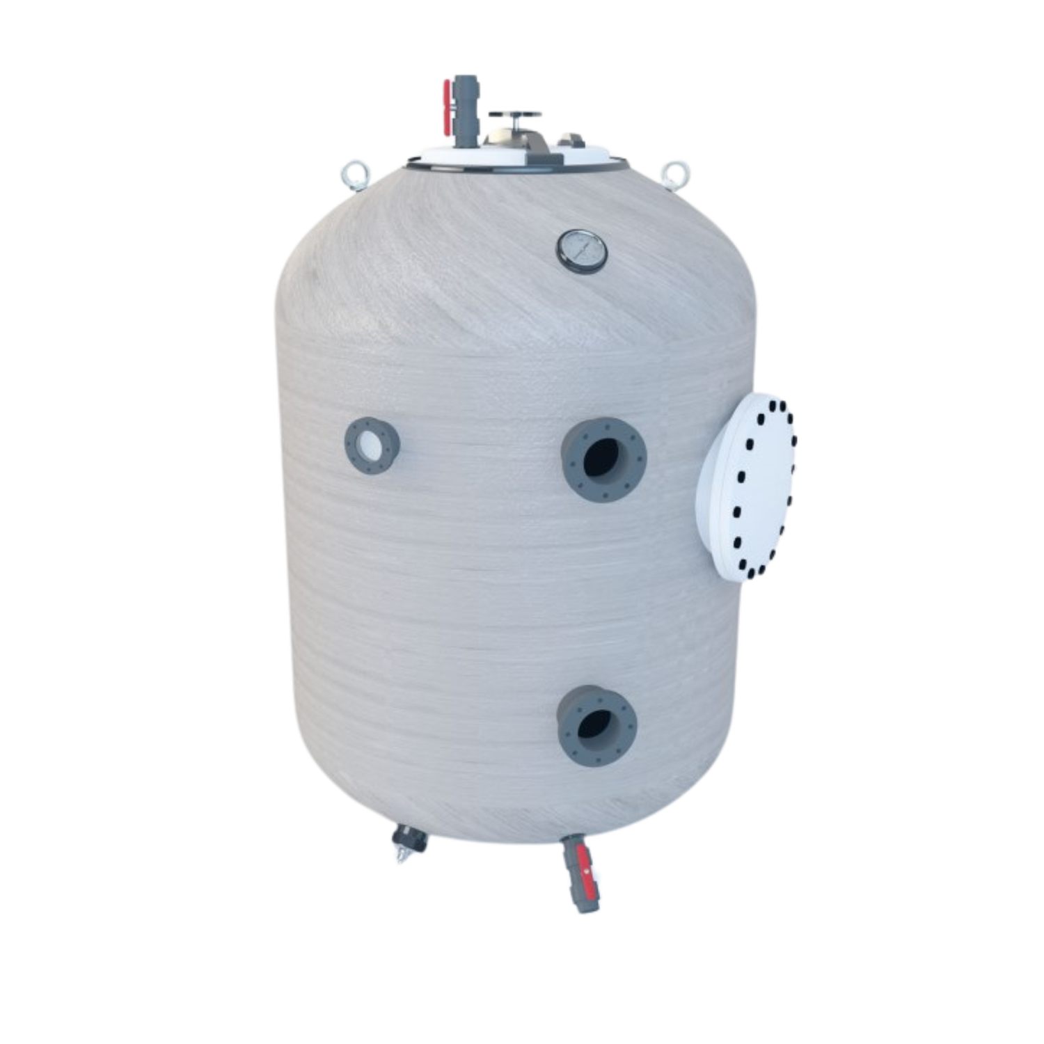 Hayward Filtro Boninado Industrial de piscinas HCF Fiberpool Faber