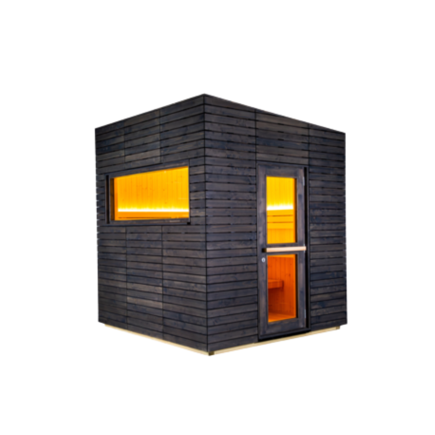 Harvia Saunas de exterior Alpina Medium View y Panorama