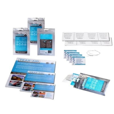 Tear - Aid Set para reparar grietas y aguajeros. Tipo A