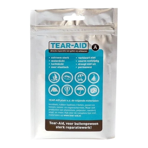 Tear - Aid Set para reparar grietas y aguajeros. Tipo A