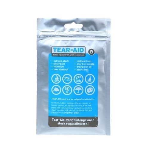 Tear - Aid Set para reparar grietas y agujeros de piscina. Tipo B
