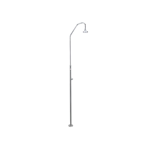 QP Duchas de acero inoxidable 1 brazo C/43
