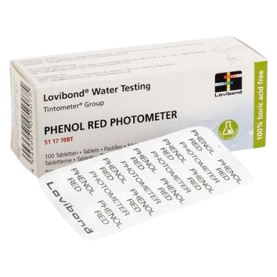 Lovibond Recarga Reactivo pH - Phenolred Fotómetro - 100 Unidades