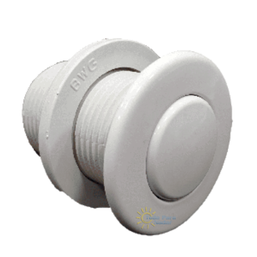 Balboa Pulsador Neumático ABS Blanco