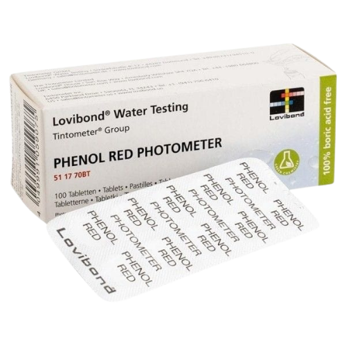 Lovibond Recarga Reactivo pH - Phenolred Fotómetro - 100 Unidades