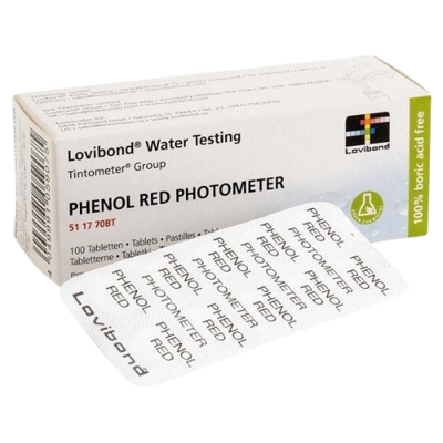Lovibond Recarga Reactivo pH - Phenolred Fotómetro - 100 Unidades
