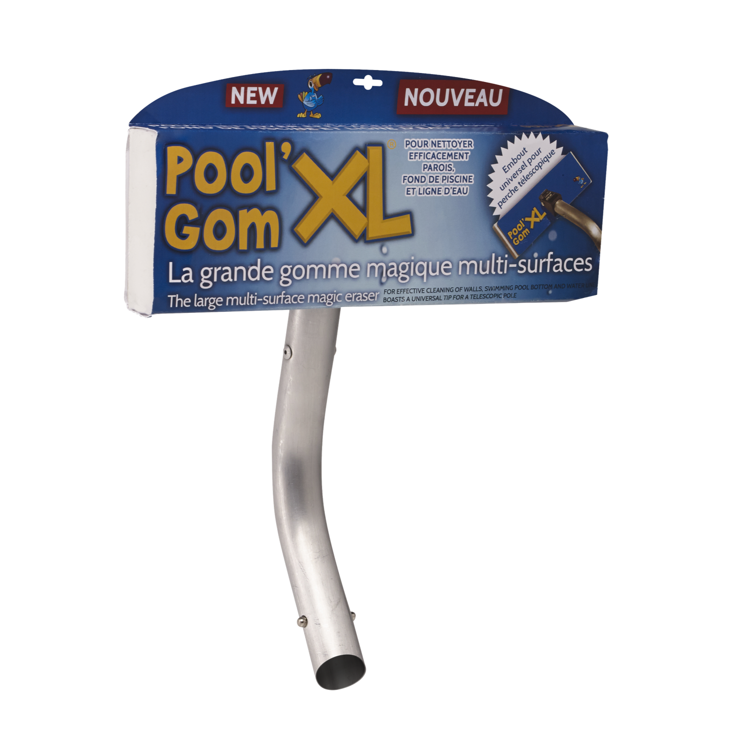 Toucan Limpiador Pool Gom XL para fondo y paredes de piscina