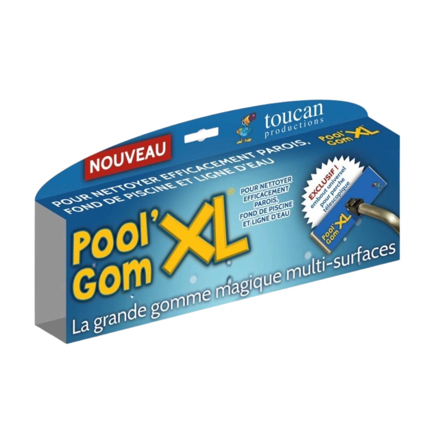 Toucan Recambio de Esponja Pool Gom XL para fondo y paredes de piscina