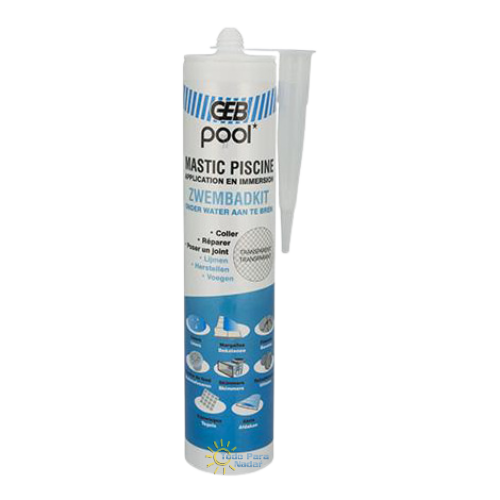Mastic Masilla para piscina - Sellador adhesivo Transparente