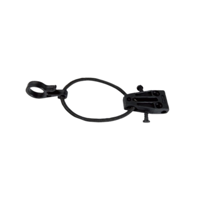 Kit de Fijación con Elástico y Pinza para Cobertores de Invierno color Negro