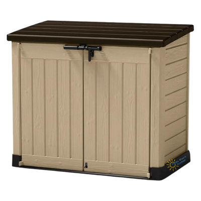 Caseta Elevada  Vacía color Marrón