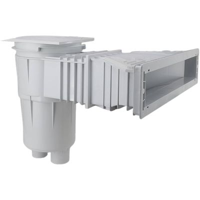 QP Skimmer Blanco Espejo (Gran apertura)