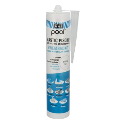 Mastic Masilla para piscina-Sellador adhesivo Azul