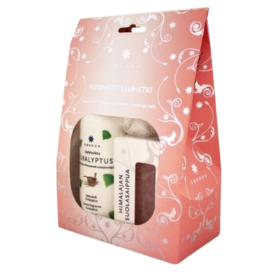 Emendo Set de sauna con aroma de  Eucalipto e Himalaya