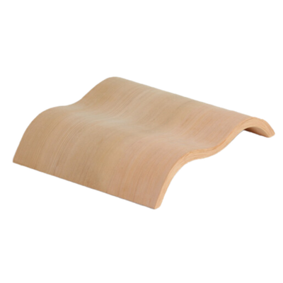 Sentiotec Reposacabeza Ergonómico Wave - Madera Álamo