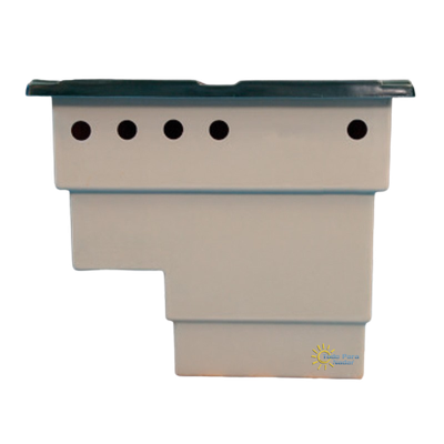 SCP Local Técnico Semienterrado con Tapa Marfil