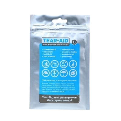 Tear - Aid Set para reparar grietas y agujeros de piscina. Tipo B