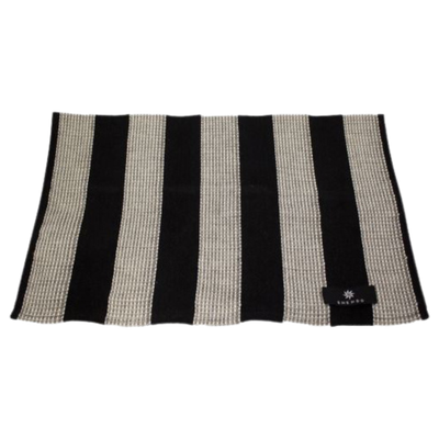 Emendo Funda Cobertor de Asiento de Sauna negra 40x50cm