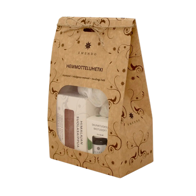 Emendo Set de Sauna en Humo y Eucalipto