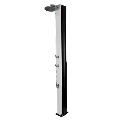 CRM Ducha Solar Rústica y Blanca 40L