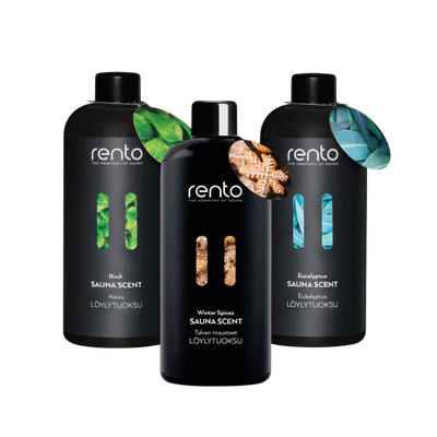 Rento Set Fragancias - Esencias para Sauna 3x400ml