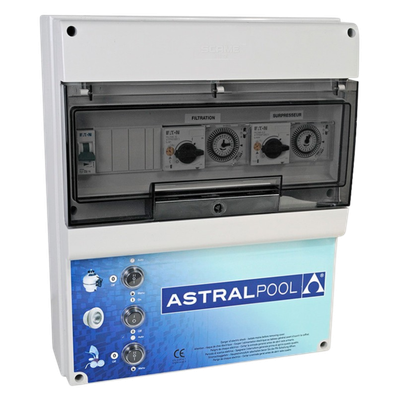 AstralPool Protección 2 bombas y Control de 2 luces subacuáticas