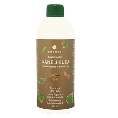 Emendo Aromas de Infusión para Sauna Canela y Eucalipto de 500ml