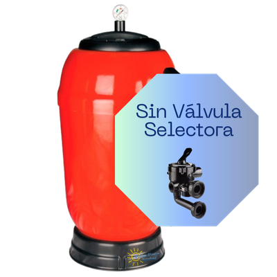 AstralPool Filtro Laminado RapidPool Sin Válvula Selectora