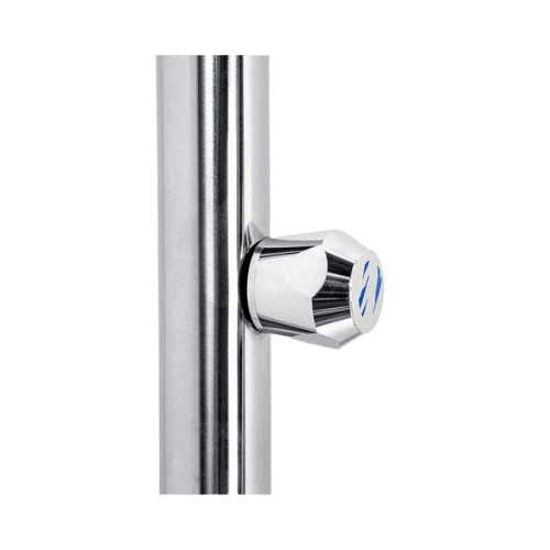 QP Duchas de acero inoxidable 1 brazo C/43