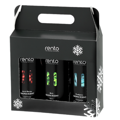 Rento Set de Fragancias para Sauna 3 X 400ml