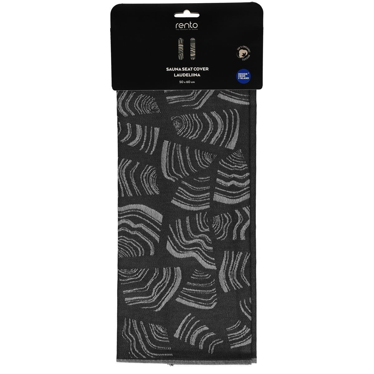 Rento Alfombra Sauna Pino negra 50x60 cm