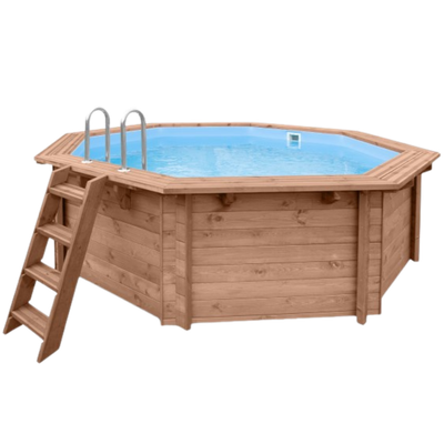 Abatec Piscina de Madera Tropical Sunshine