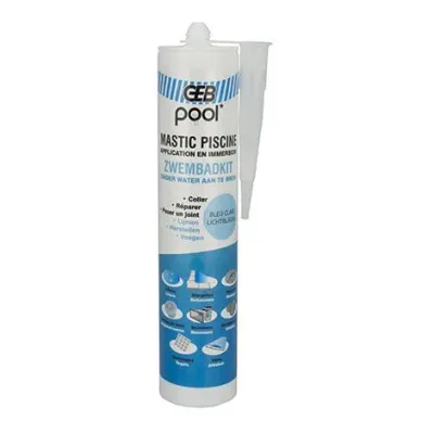 Mastic Masilla para piscina-Sellador adhesivo Azul