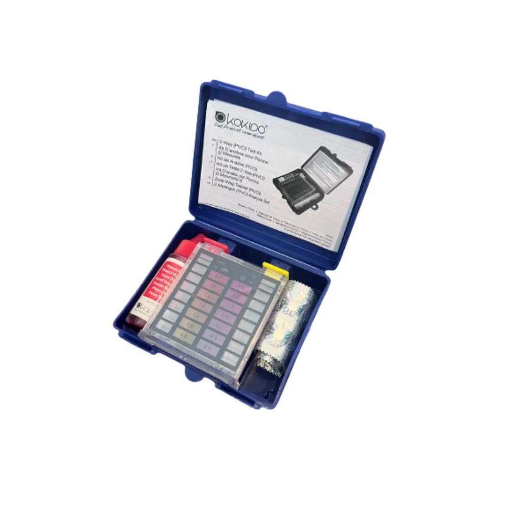 Kokido Analizadores  Manuales - Análisis del Cloro libre (DPD1) y el pH con Reactivos