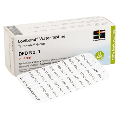 Lovibond Recarga Reactivo DPD 1 Fotómetro - 100 Unidades