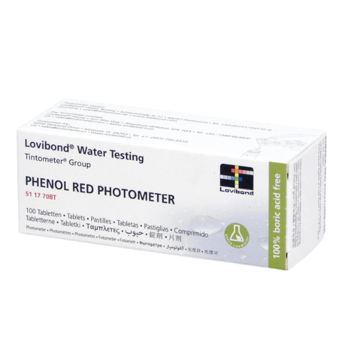 Lovibond Recarga Reactivo pH - Phenolred Fotómetro - 10 Unidades