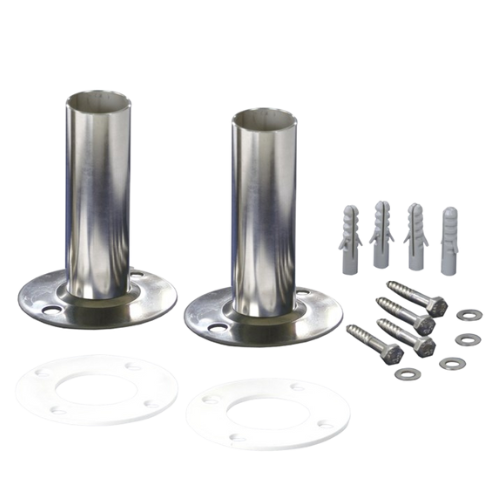 Flexinox Anclaje Desmontable recto AISI304 para escaleras