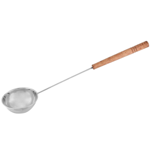 4Living Cuchara de Acero para Sauna 48cm