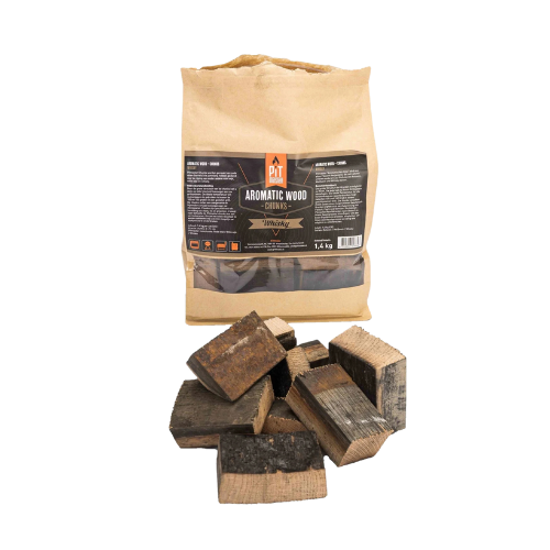 Pitmaster Trozos de madera para ahumar en Barbacoa – Diferentes  sabores 1,4 kg