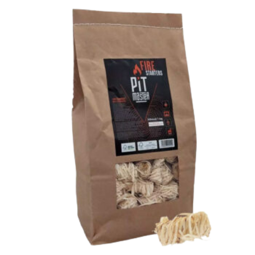 Pitmaster Mechas para Encendido en Espiral 1kg para Barbacoa