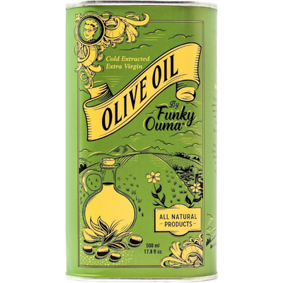 Funky Ouma Aceite de Oliva Virgen Extra - Premium Lata 500ml