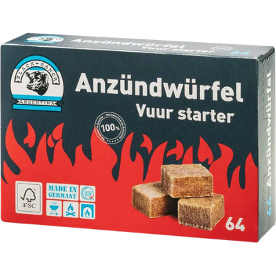 Black Ranch Pastillas de Encendido Marrones - 64 Unidades