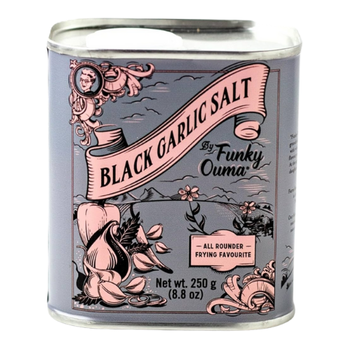 Funky Ouma Sal para Barbacoa de Ajo Negro en lata  250g
