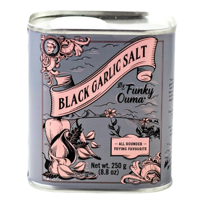 Funky Ouma Sal para Barbacoa de Ajo Negro en lata  250g