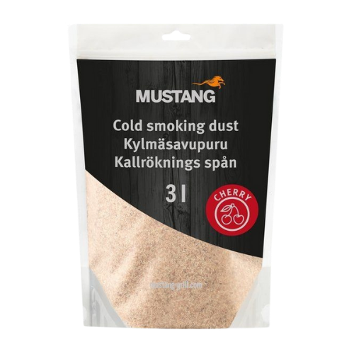 Mustang Serrín para Ahumado en frío (polvo) Pro cherry 3L