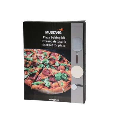 Mustang Kit para hornear Pizza en la Barbacoa (Baking Pizza)
