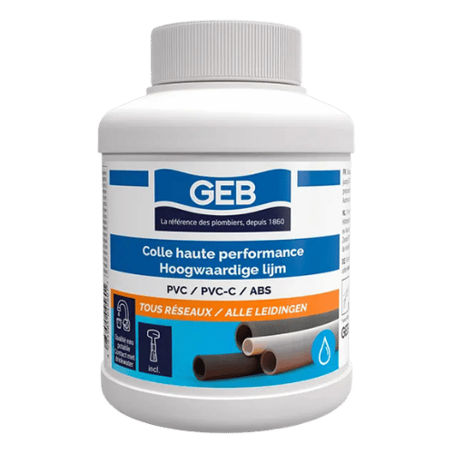 GEB Adhesivo de Alto Rendimiento Premium para tuberías PVC